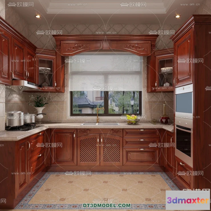 1362278 - Kitchen for Home - Interior 3D Models - 054 3D Max