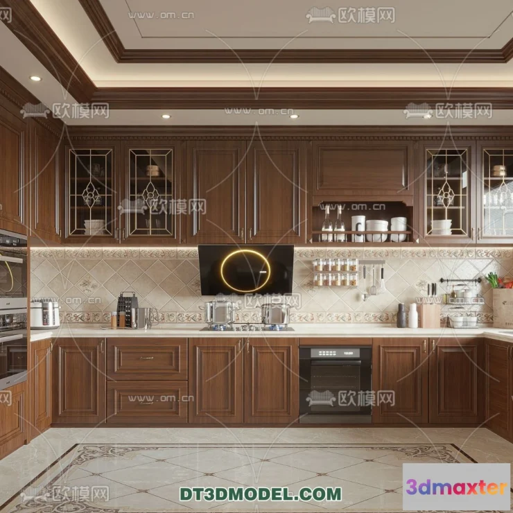 1362941 - Kitchen for Home - Interior 3D Models - 064 3D Max