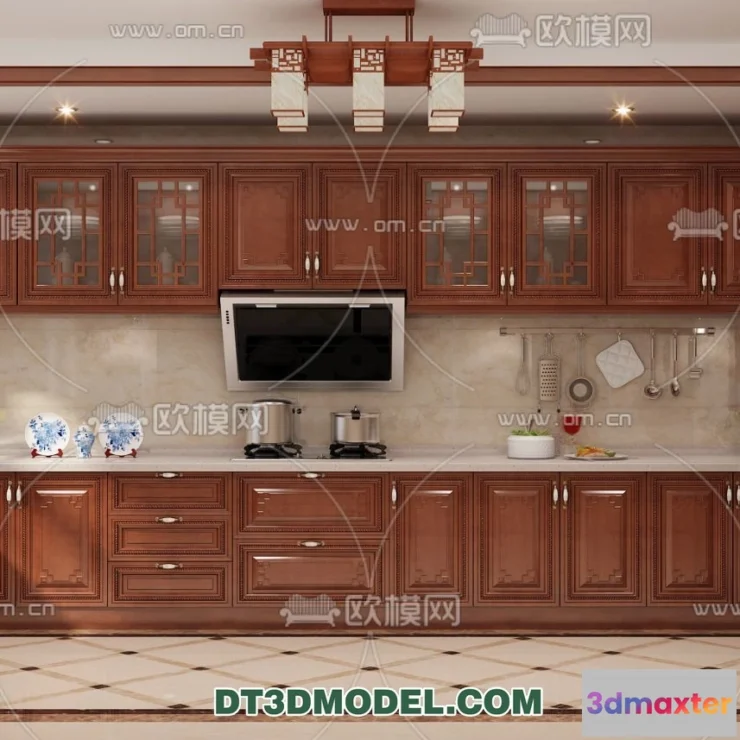 1363269 - Kitchen for Home - Interior 3D Models - 069 3D Max