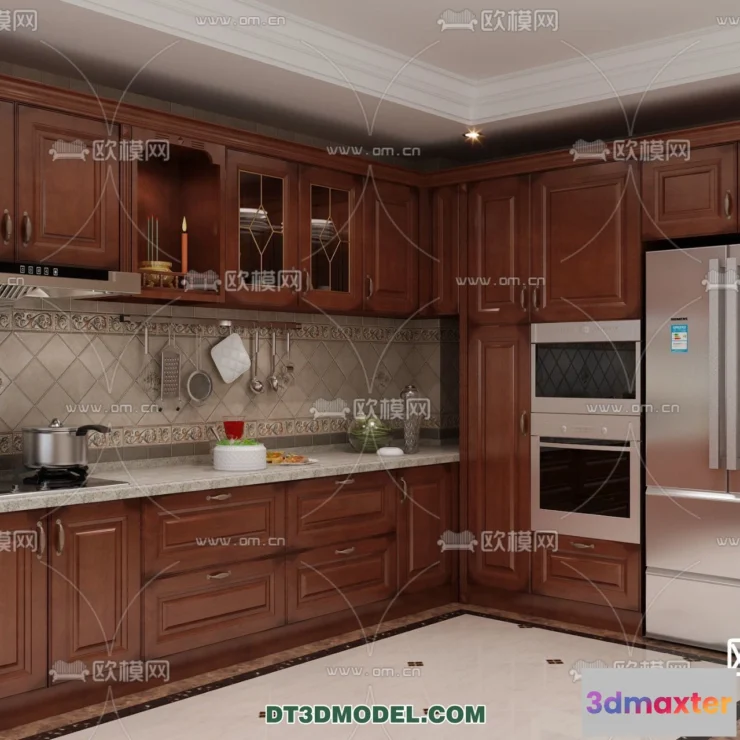 1363332 - Kitchen for Home - Interior 3D Models - 070 3D Max