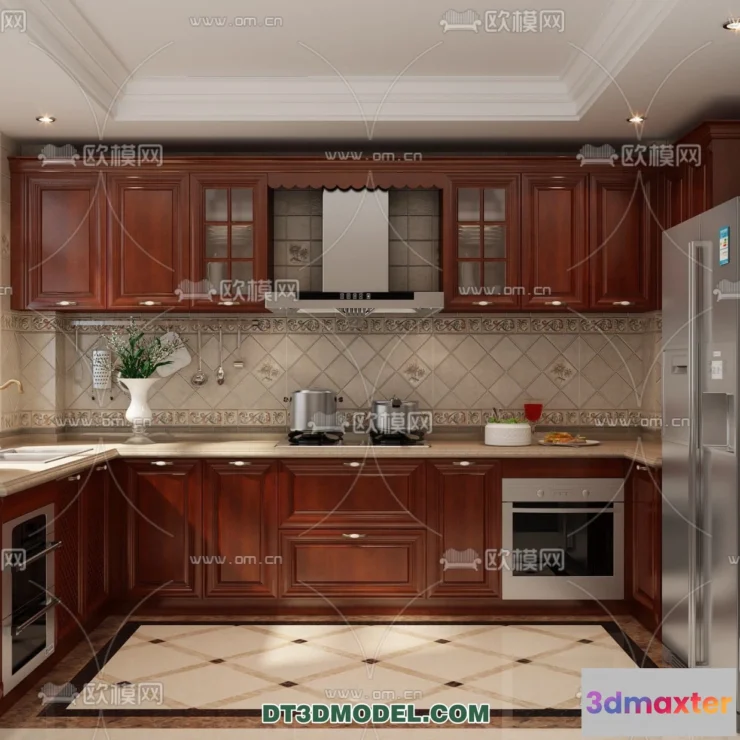 1363461 - Kitchen for Home - Interior 3D Models - 072 3D Max