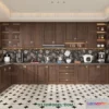 1364128 - Kitchen for Home - Interior 3D Models - 082 3D Max