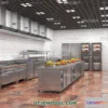 1385623 - Kitchen for Restaurant - 3D Models - 006 3D Max
