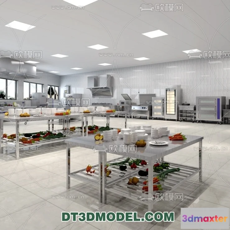 1386077 - Kitchen for Restaurant - 3D Models - 013 3D Max