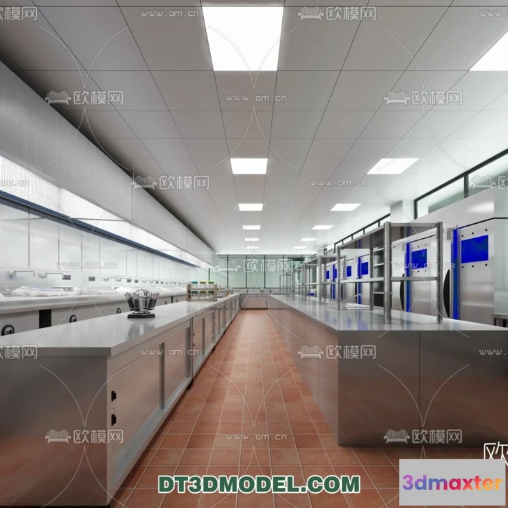 1386140 - Kitchen for Restaurant - 3D Models - 014 3D Max