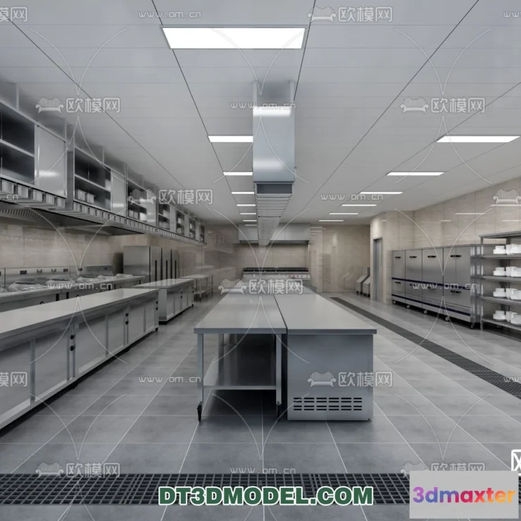 1386268 - Kitchen for Restaurant - 3D Models - 016 3D Max