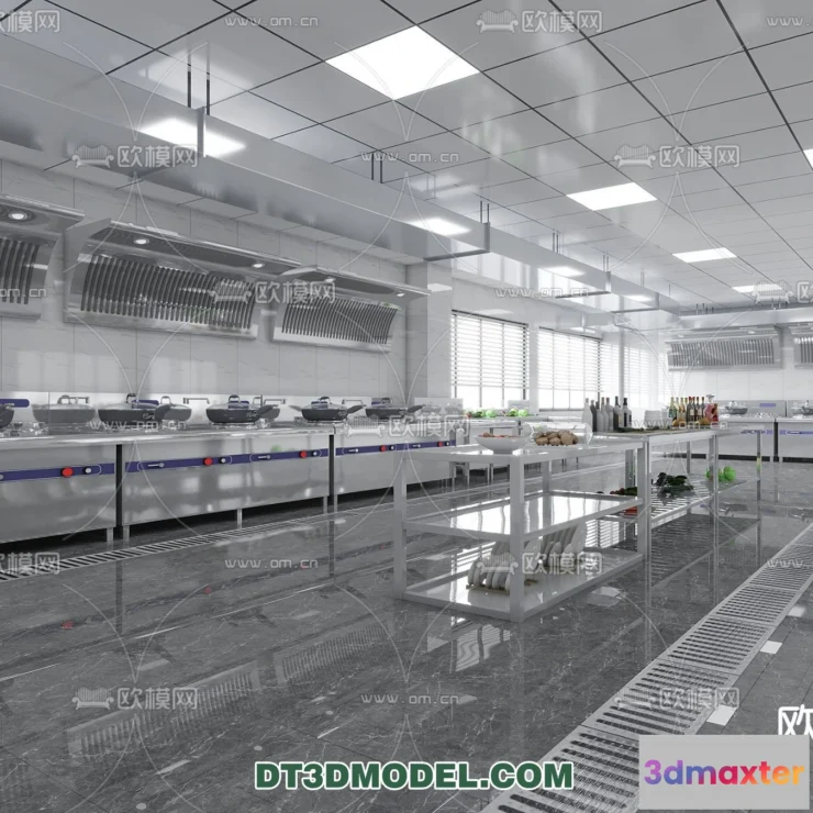 1386389 - Kitchen for Restaurant - 3D Models - 018 3D Max