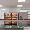 1388033 - Kitchen for Restaurant - 3D Models - 043 3D Max