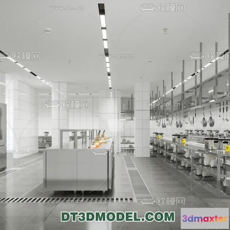 1388551 - Kitchen for Restaurant - 3D Models - 051 3D Max