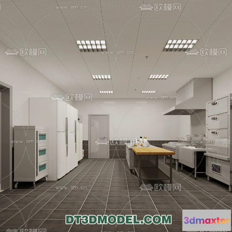 1389580 - Kitchen for Restaurant - 3D Models - 067 3D Max
