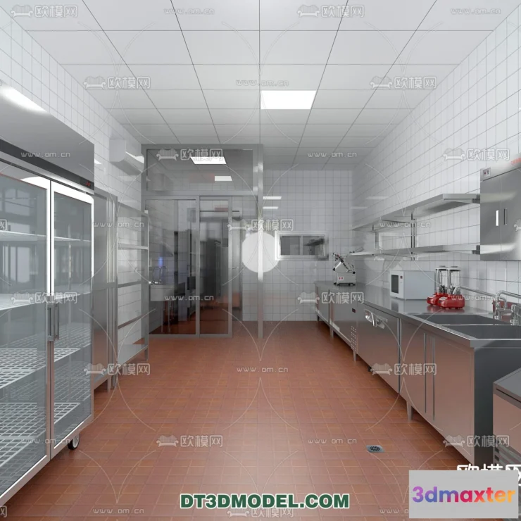 1390622 - Kitchen for Restaurant - 3D Models - 083 3D Max