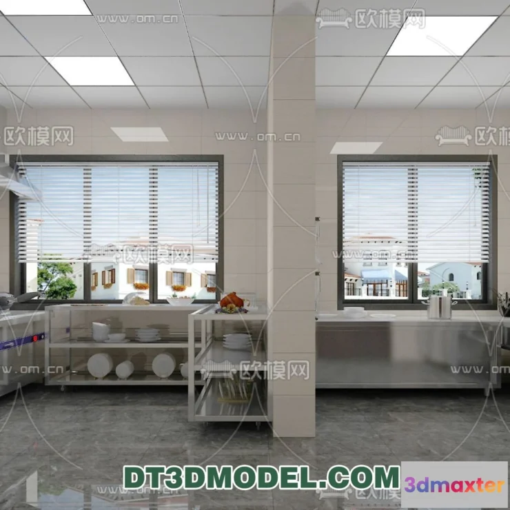 1390949 - Kitchen for Restaurant - 3D Models - 088 3D Max