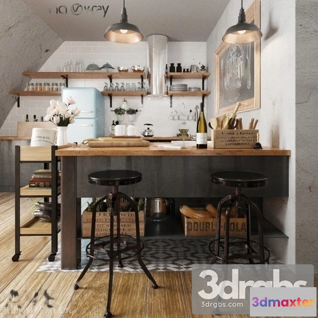 979066 - AVE Kitchen bar volume