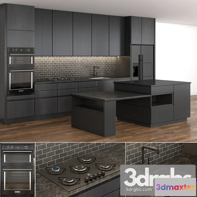 979208 - Dark kitchen