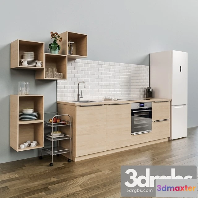 979716 - Kitchen ikea method with facade askersund