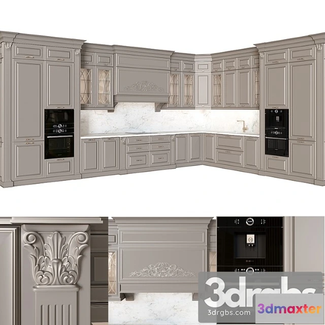 979734 - Kitchen In Classic Style 02