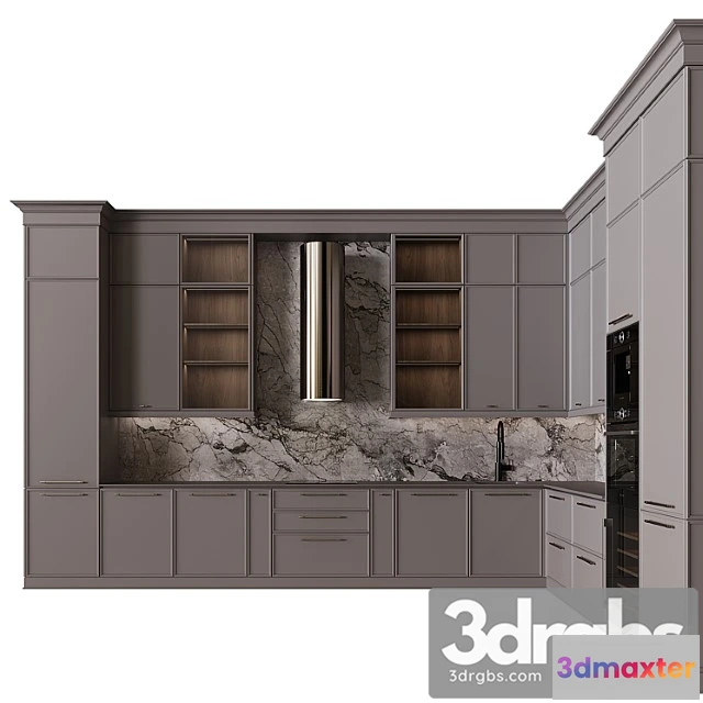 979750 - Kitchen In Neoclassic Style 45