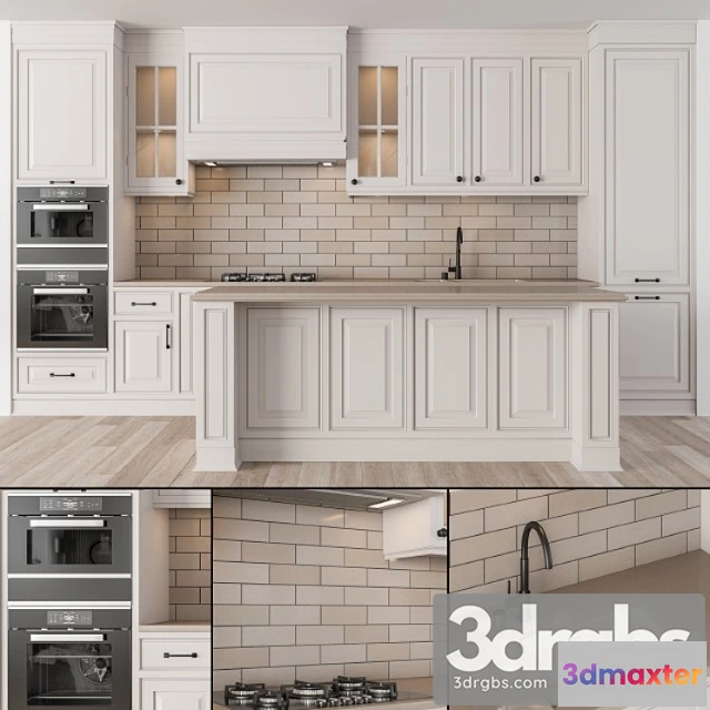 979912 - Kitchen neoclassic - cream set 19