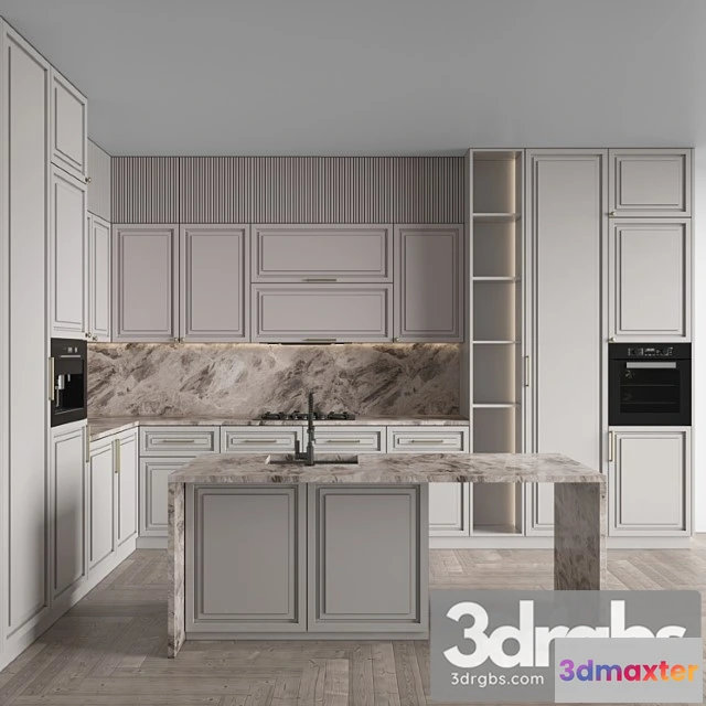 979918 - Kitchen Neoclassic 138 Corner Kitchen