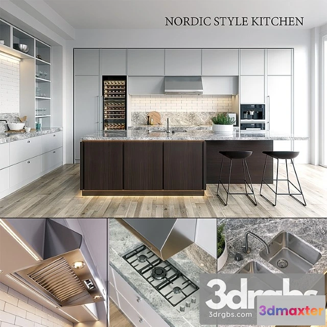 979996 - Kitchen nolte carisma (vray ggx corona pbr)