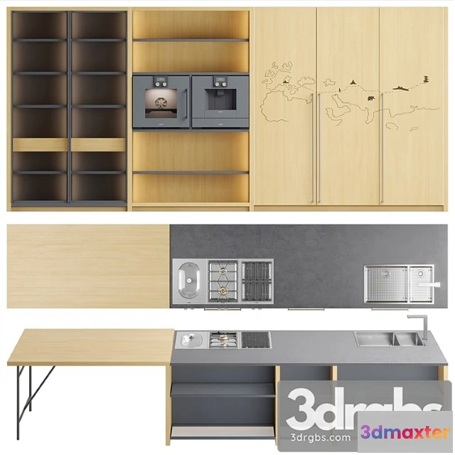 980012 - Kitchen Old Line Industrial 2 8