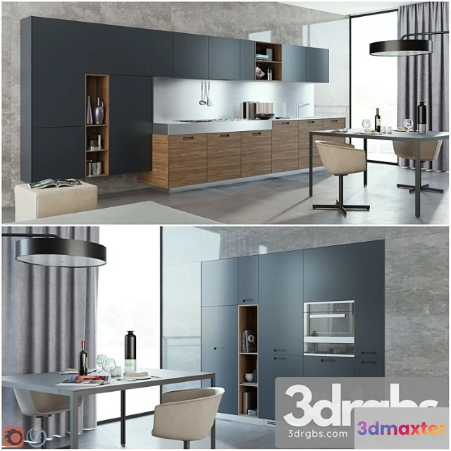 980026 - Kitchen Poliform Kyton Varenna 1