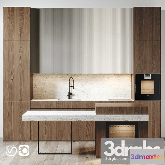 980278 - Modern Kitchen Cabinet