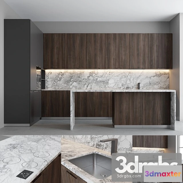 980416 - Porto Gray Kitchen