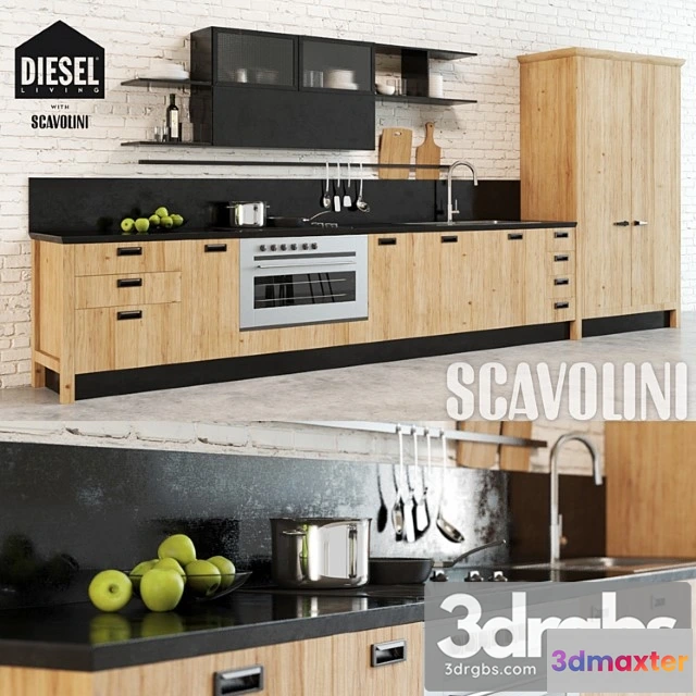980446 - Scavolini Diesel Social Kitchen 1