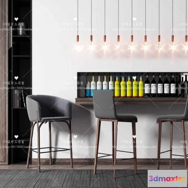 1141100 - Kitchen Counters - 3D Models - 0001