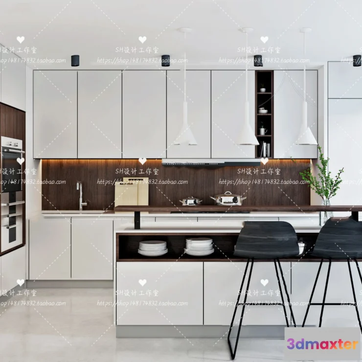 1141108 - Kitchen Counters - 3D Models - 0005