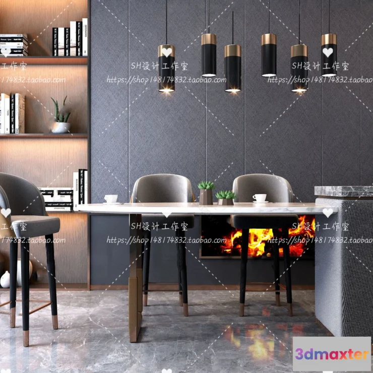 1141112 - Kitchen Counters - 3D Models - 0007