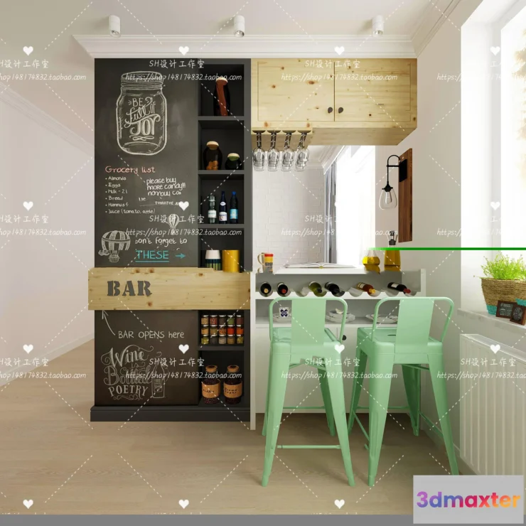 1141166 - Kitchen Counters - 3D Models - 0034