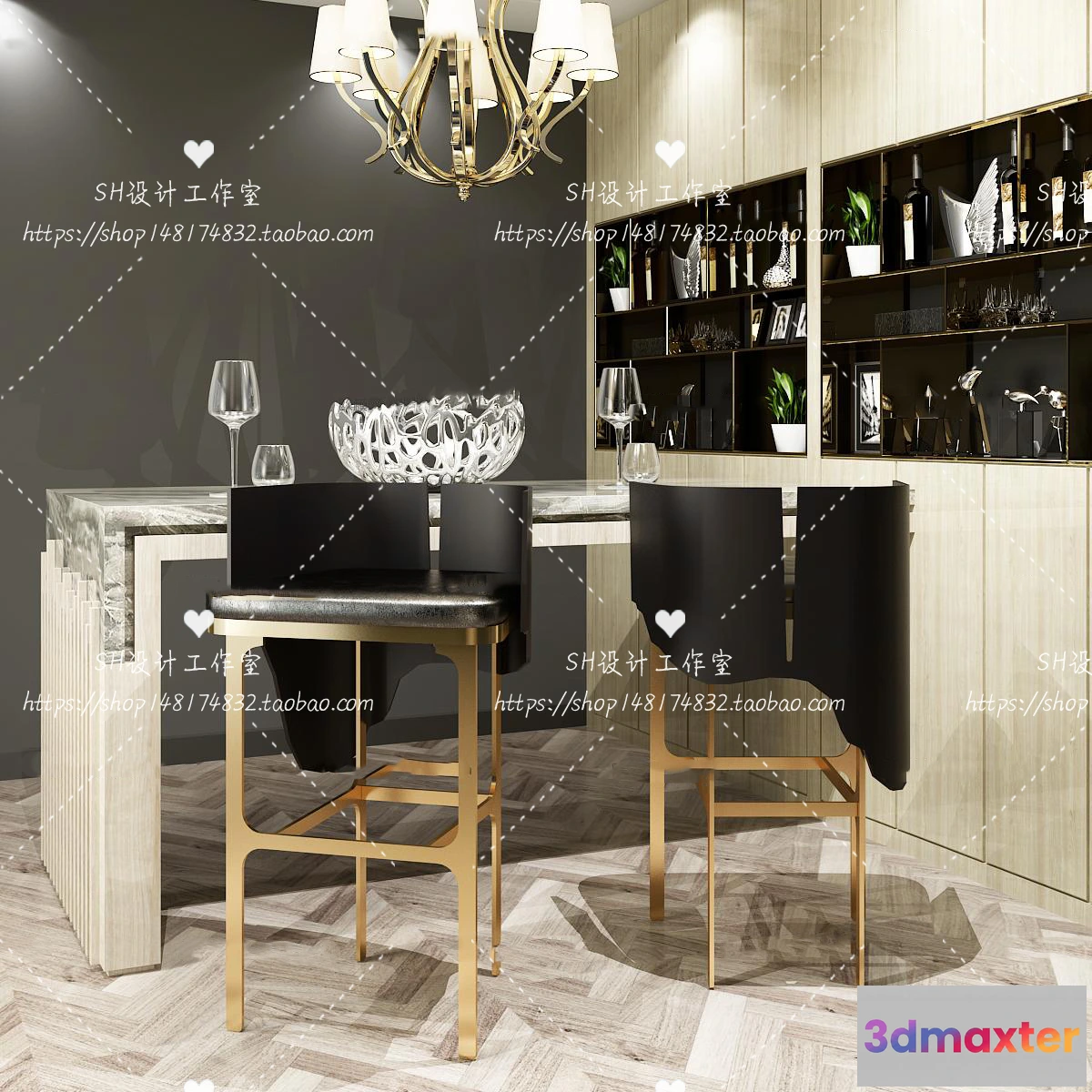 1141170 - Kitchen Counters - 3D Models - 0036