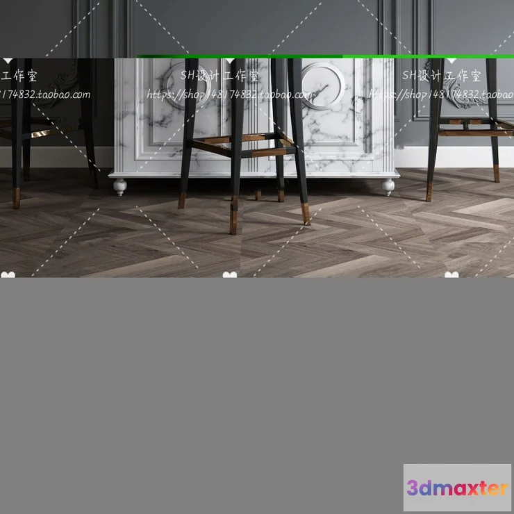 1141176 - Kitchen Counters - 3D Models - 0039