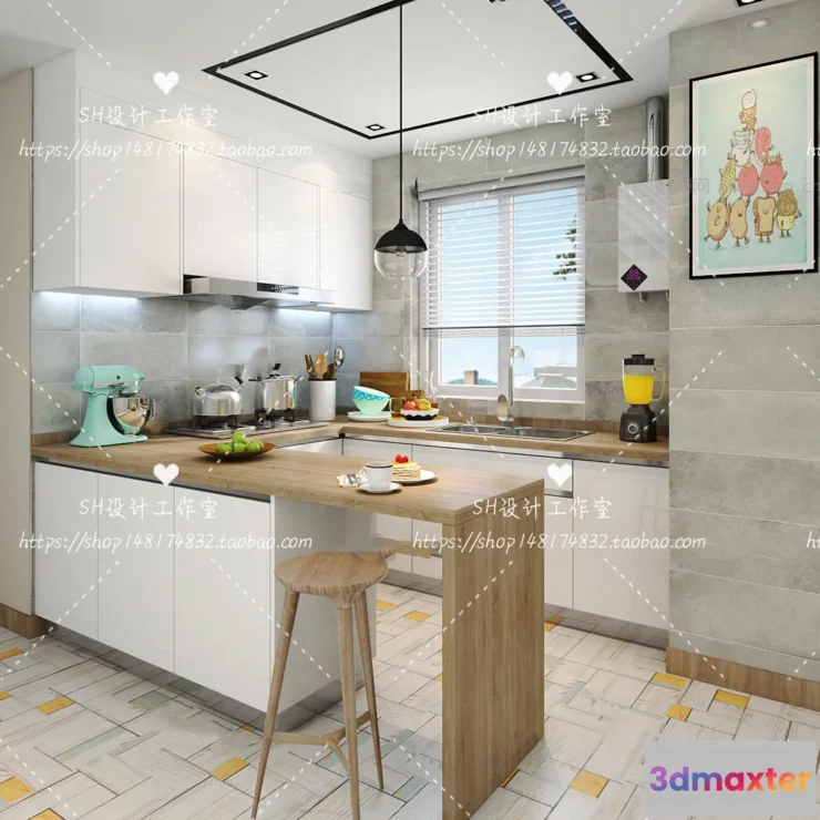 1141180 - Kitchen Counters - 3D Models - 0041