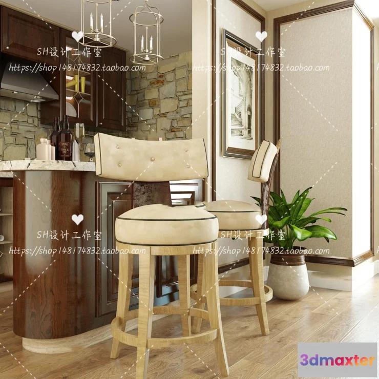 1141200 - Kitchen Counters - 3D Models - 0051