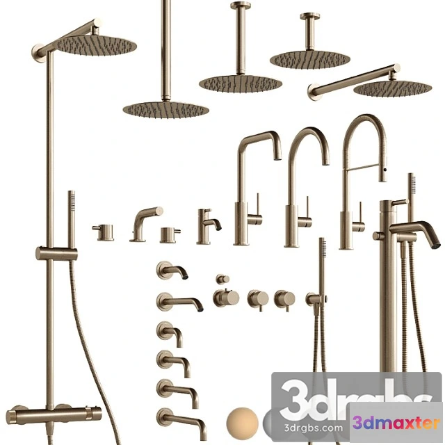 1014134 - Cocoon faucet & shower set