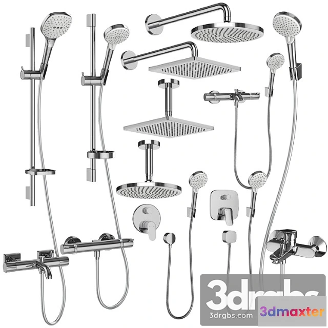 1014242 - Hansgrohe set 162 mixers and shower systems