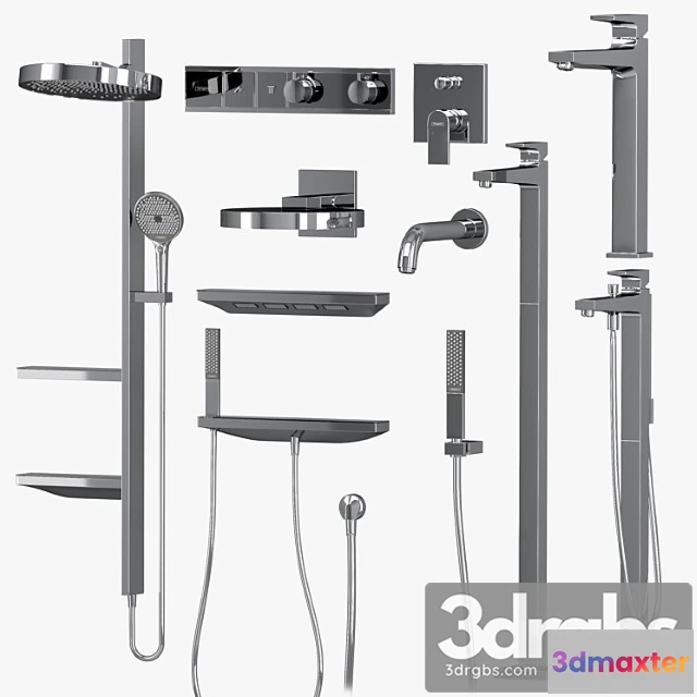 1014246 - Hansgrohe set rainfinity metropol