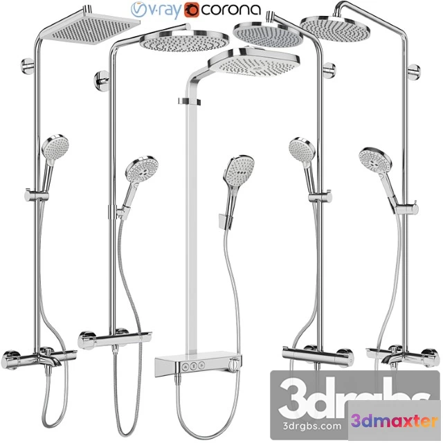 1014342 - Shower systems hansgrohe set 154