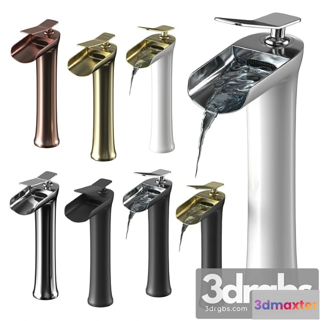 1014388 - Waterfall single handle basin faucet