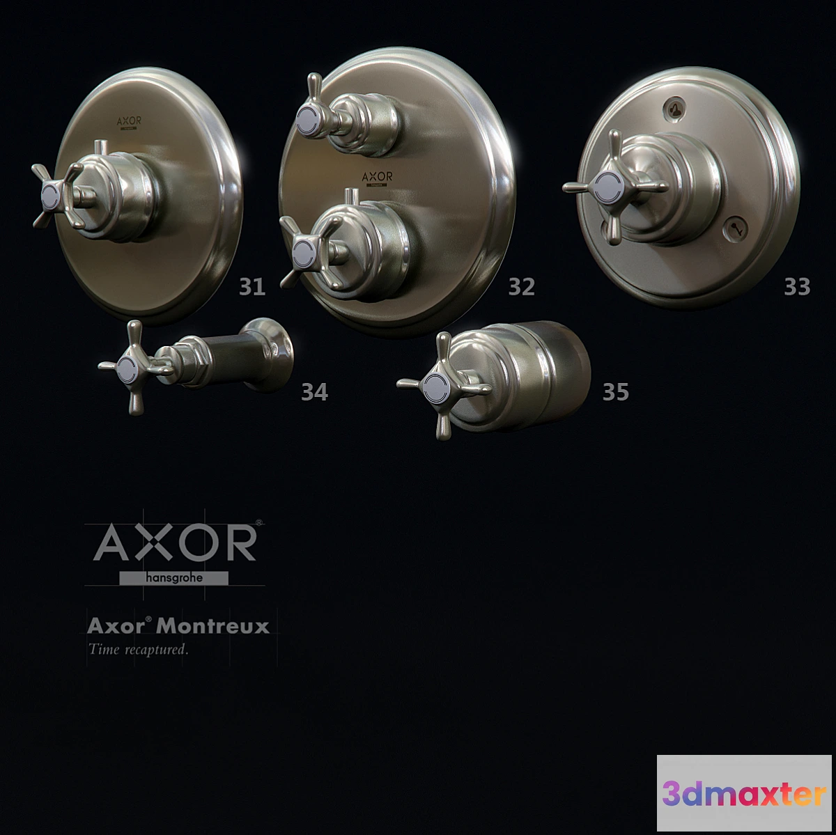 1268092 - Axor Montreux_4 3D Max