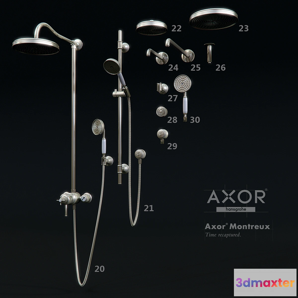 1268094 - Axor Montreux_3 3D Max