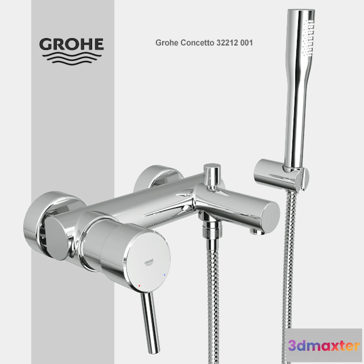 1270533 - Grohe Concetto 32212 001 - No.2 3D Max
