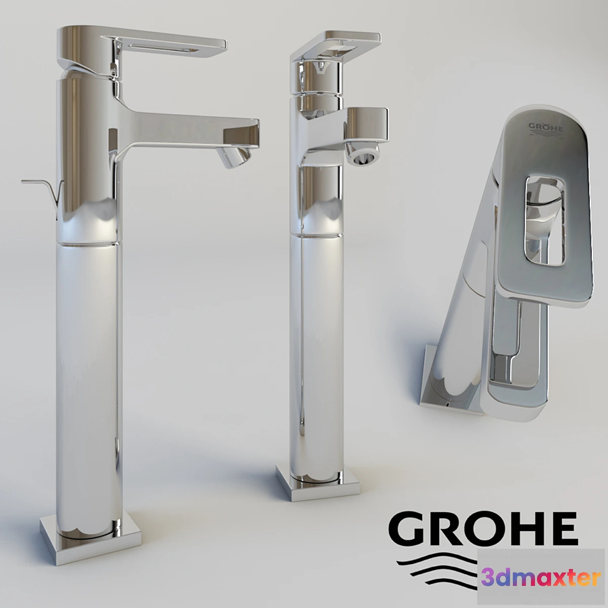 1272388 - Faucet grohe quadra 3D Max