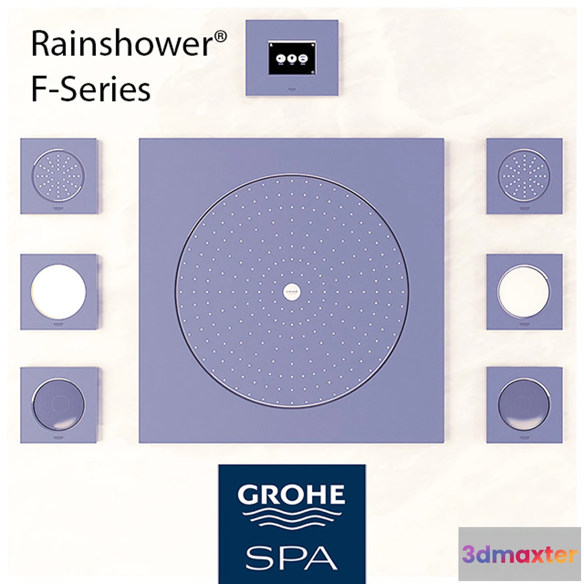 1276866 - Grohe Rainshower F-Series 3D Max