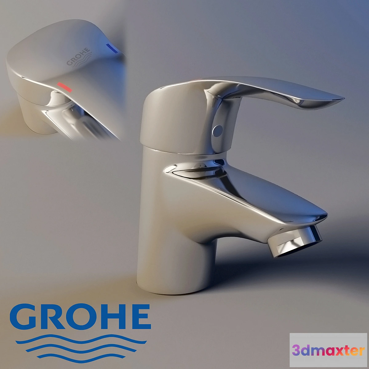 1279404 - Grohe faucet sink 3D Max