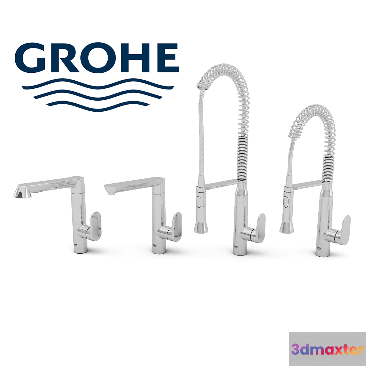 1284712 - Faucets GROHE K7 3D Max