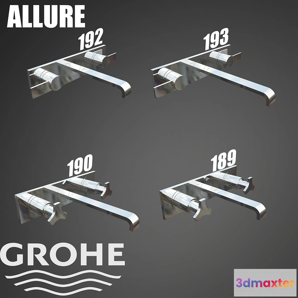 1288498 - Grohe_allure 3D Max